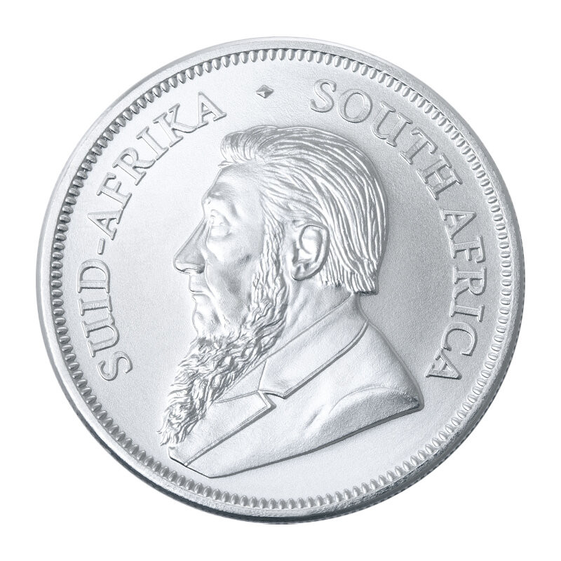 Silver Krugerrand Coin, South Africa 2023, 1 oz. Silver Krugerrand Coin, South Africa 2023, 1 oz.