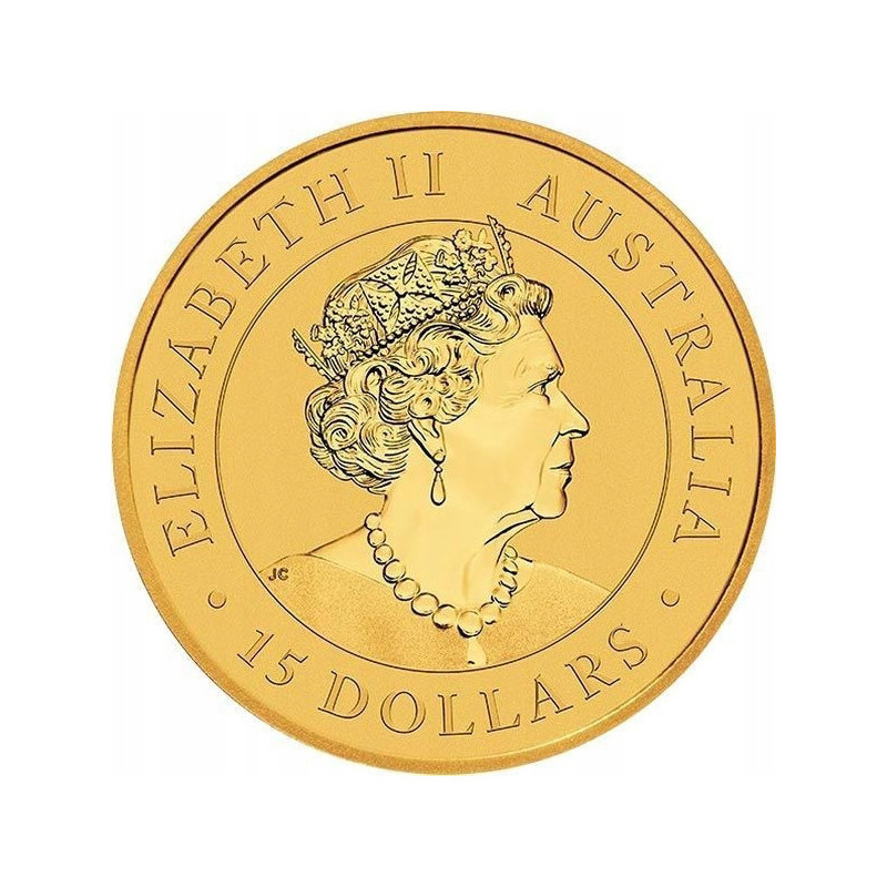 Gold Investment Coin Australian Kangaroo 2020, 1/10 ounce - obverse Gold Investment Coin Australian Kangaroo 2020, 1/10 ounce - obverse