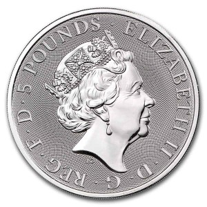 Queen's Beasts - Completer 2021, 2oz - Umroller