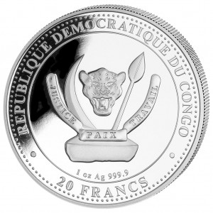 Archeopteryks 2021, 1oz - rewers