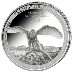Archaeopteryx 2021, 1oz - Rückseite