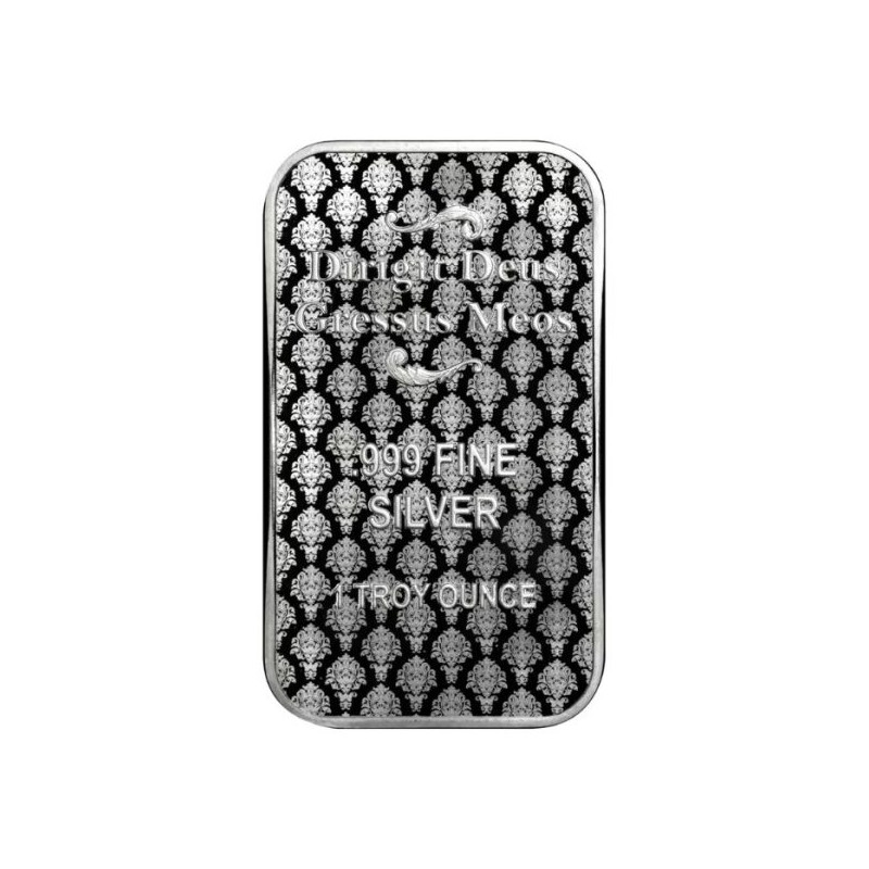Una and the Lion 2024 Silver Bar, 1 oz - back