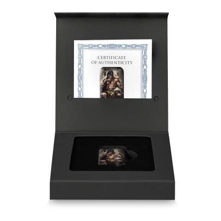 Srebrna Sztabka Germania Mint Gods: Widar, 2 uncje - box 1 Srebrna Sztabka Germania Mint Gods: Widar, 2 uncje - box 1