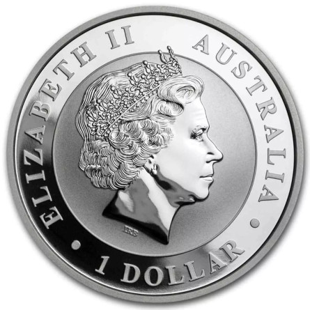 Australian Kookaburra 2001 Silver Coin, 1 oz.