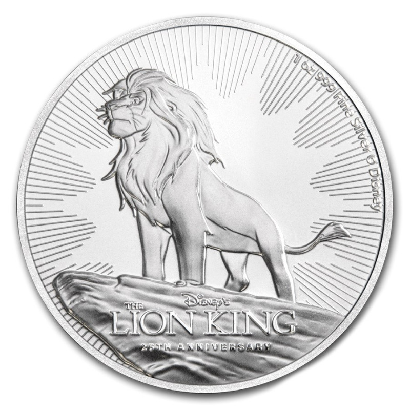 copy of Lion King: Timon & Pumba 2021, 1 oz Silver Coin