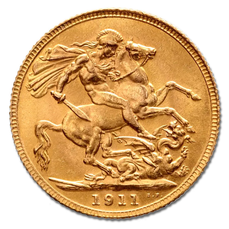 King George V Sovereign Gold Coin, 1911–1932