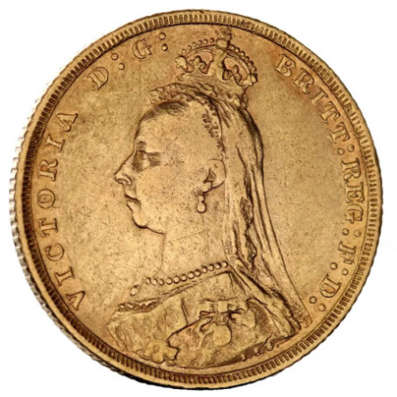 Queen Victoria Jubilee Gold Sovereign | 1887-1893
