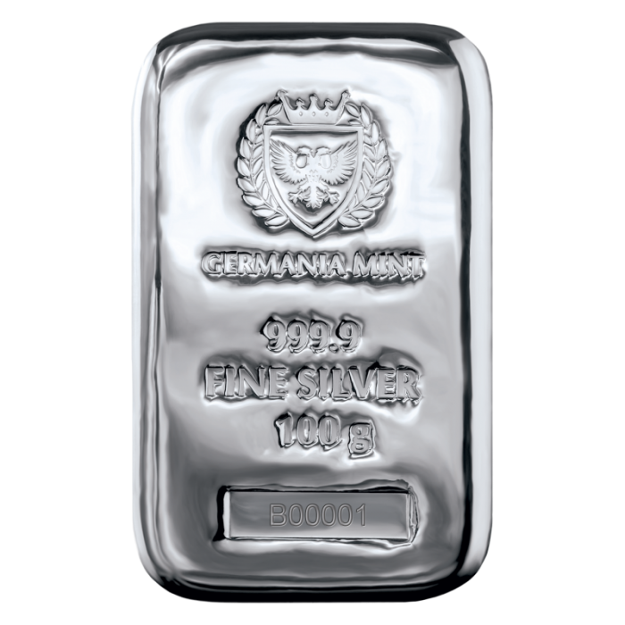 Sztabka Germania 100g - front Sztabka Germania 100g - front