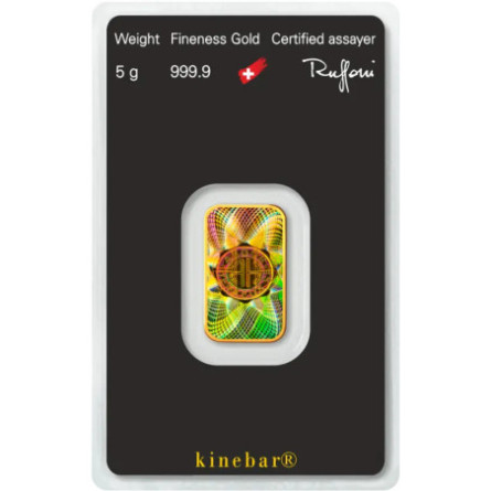 Argor-Heraeus Kinebar 5g Gold Bar