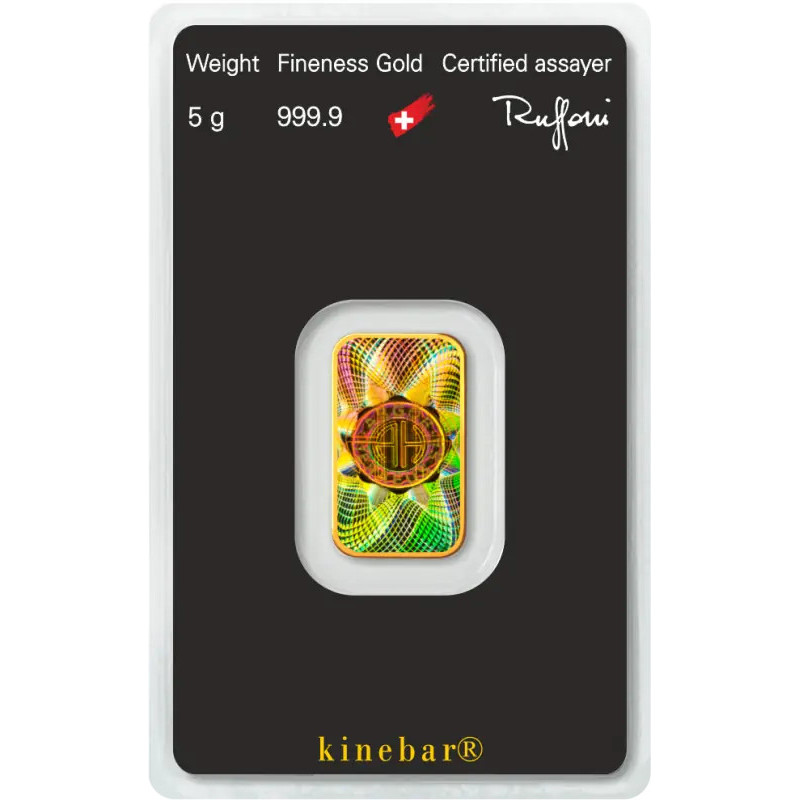 Argor-Heraeus Kinebar 5g Gold Bar