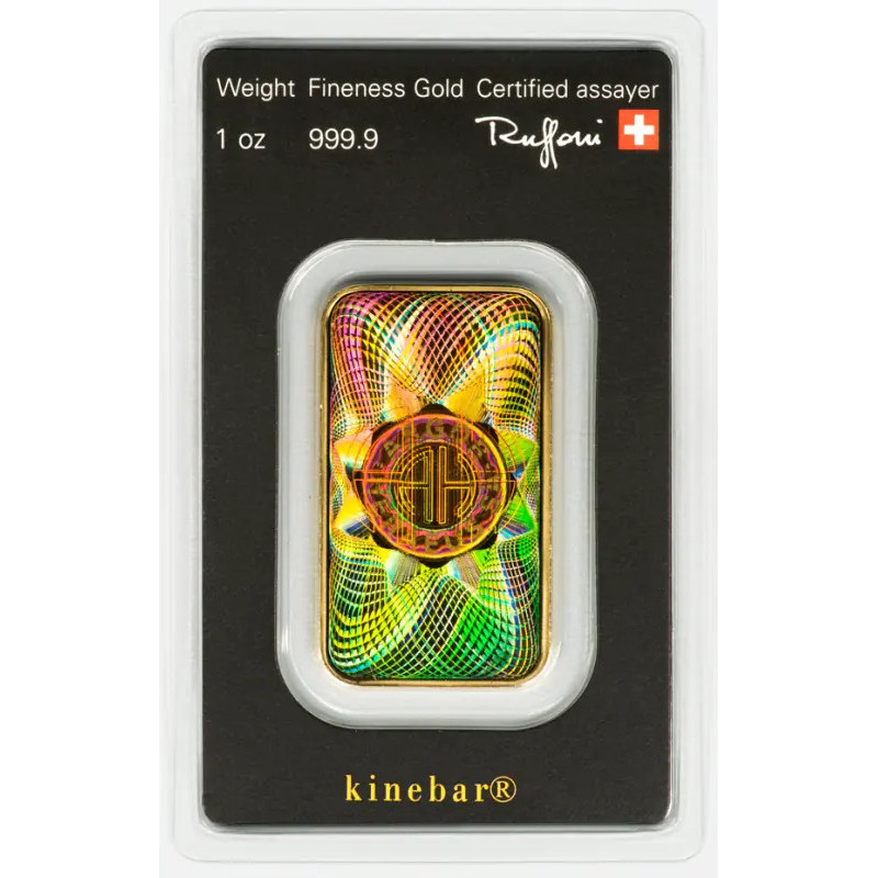 Złota Sztabka Inwestycyjna Argor-Heraeus Kinebar 1oz
