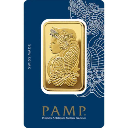 PAMP Fortuna 50 g Anlage-Goldbarren