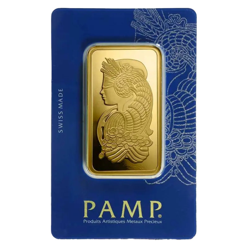 PAMP Fortuna Goldbarren, 100 g PAMP Fortuna Goldbarren, 100 g