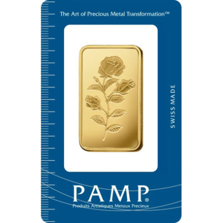PAMP Інвестиційний злиток з рожевого золота 1 унція.