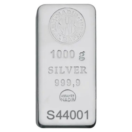 Nadir Silver Bar, 1000g