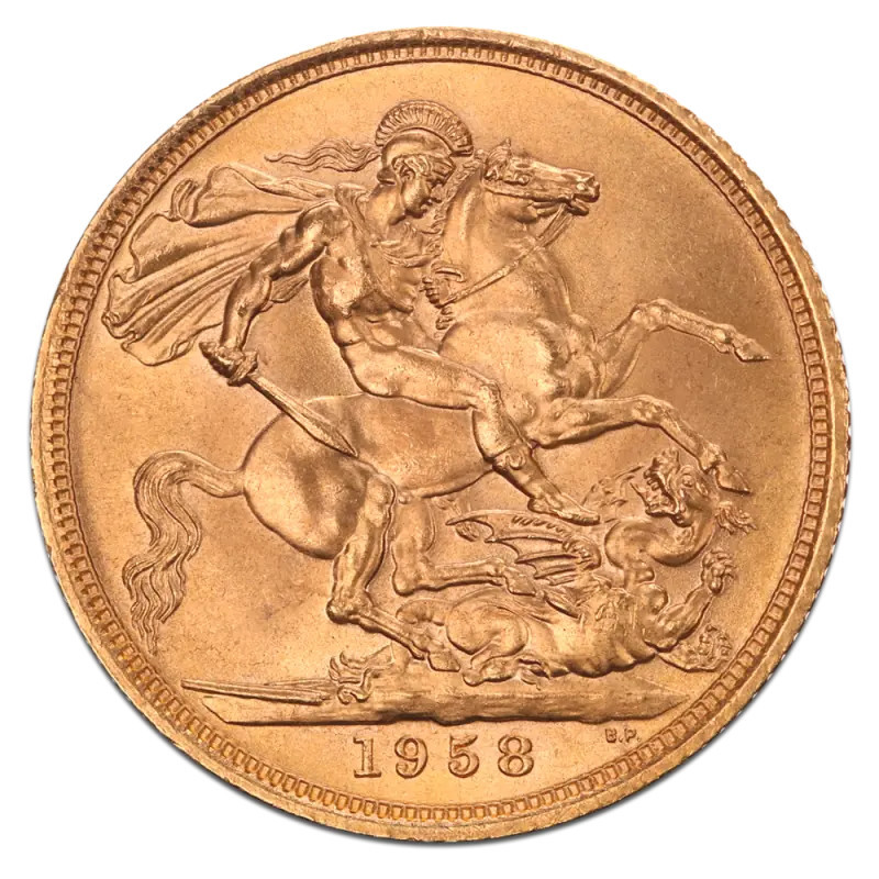 Elizabeth II Sovereign Gold Coin 1957–2021