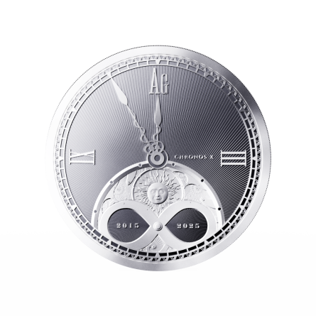 Tokelau Chronos 2025 Silbermünze, 1 Unze - rev