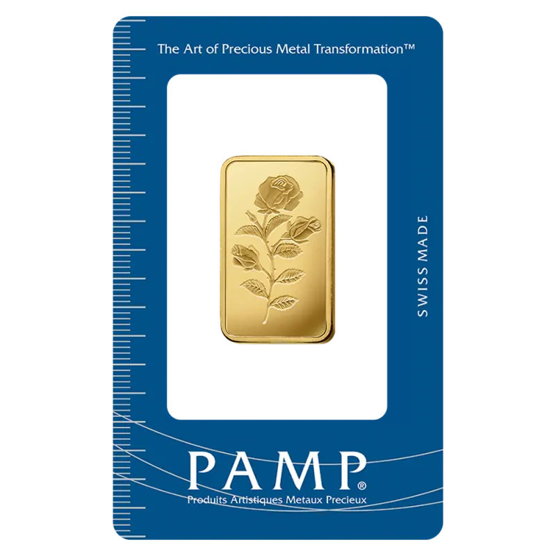 20g Gold Bar | PAMP Rose