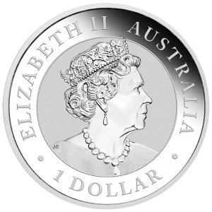 Australischer Brumby 2021, 1oz - awers Australischer Brumby 2021, 1oz - awers