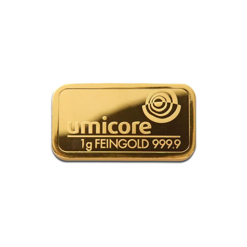 1g Gold Bar | Umicore
