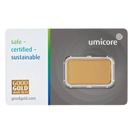 Umicore 10g Investment Gold Bar