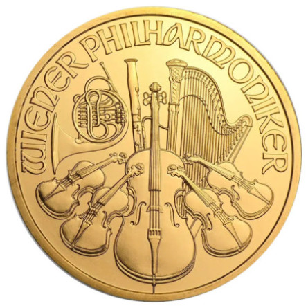 Złota Moneta Wiedeńscy Filharmonicy Mieszane Roczniki lat, 1oz