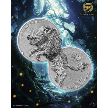 Zestaw 2x Germania Beasts: Gullinbursti 2025 w kapslu -set