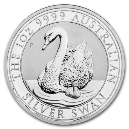 2018 Australian Swan Silver Coin, 1 oz.