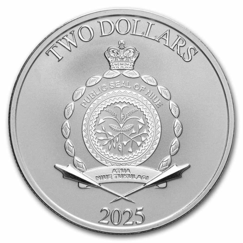Star Wars Silver Coin: Luke Skywalker 2025, 1 oz - obverse