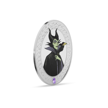 Disney Villains Silbermünze - Maleficent 2025, 1 Unze - Rückseite