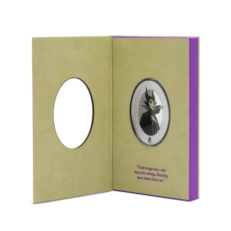 Disney Villains Silbermünze - Maleficent 2025, 1 Unze - Box 2 Disney Villains Silbermünze - Maleficent 2025, 1 Unze - Box 2
