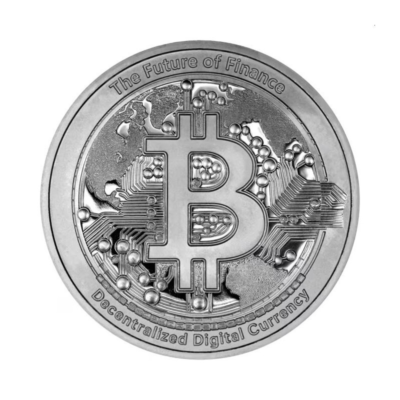 Срібна монета Niue Bitcoin 2025, 1 унція - реверс Срібна монета Niue Bitcoin 2025, 1 унція - реверс