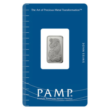 PAMP Fortuna Platinum Riegel, 5g