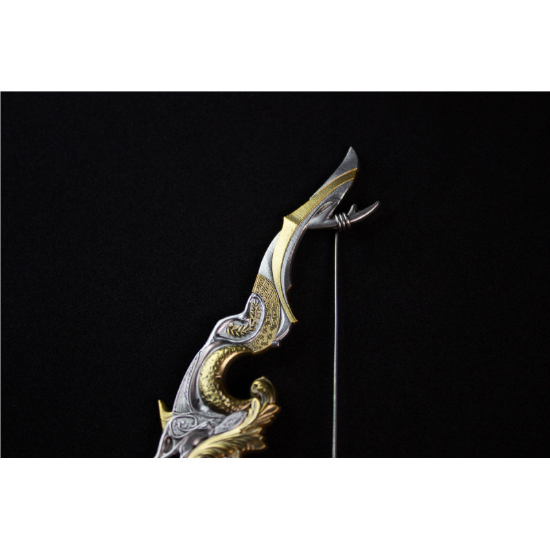 Srebrny Numizmat The Divine Weapons -  Crescent Bow, 2 uncje - detal 2