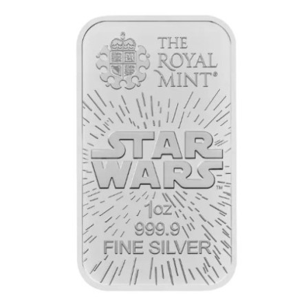 Star Wars Light Side Silver Bar, 1 oz