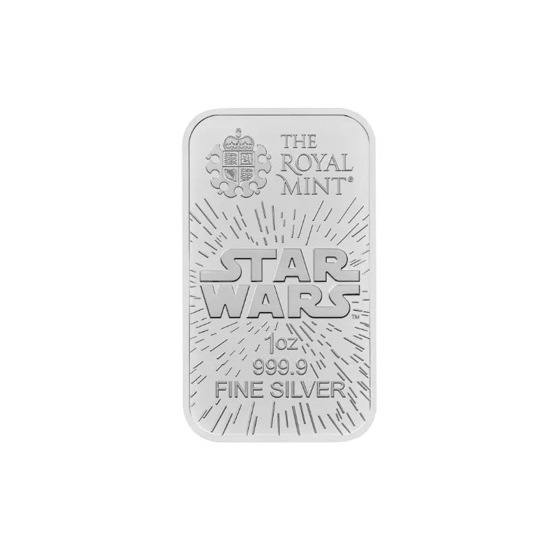Star Wars Light Side Silver Bar, 1 oz