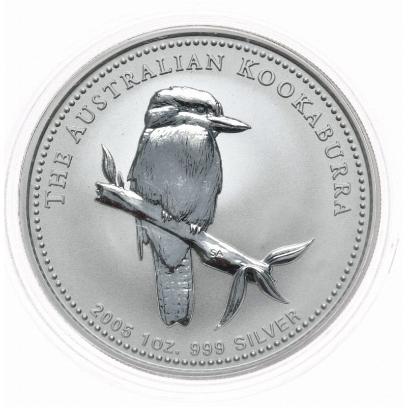 copy of Australian Kookaburra 2005 Silver Coin, 1 oz (ANACS MS70) copy of Australian Kookaburra 2005 Silver Coin, 1 oz (ANACS MS70)