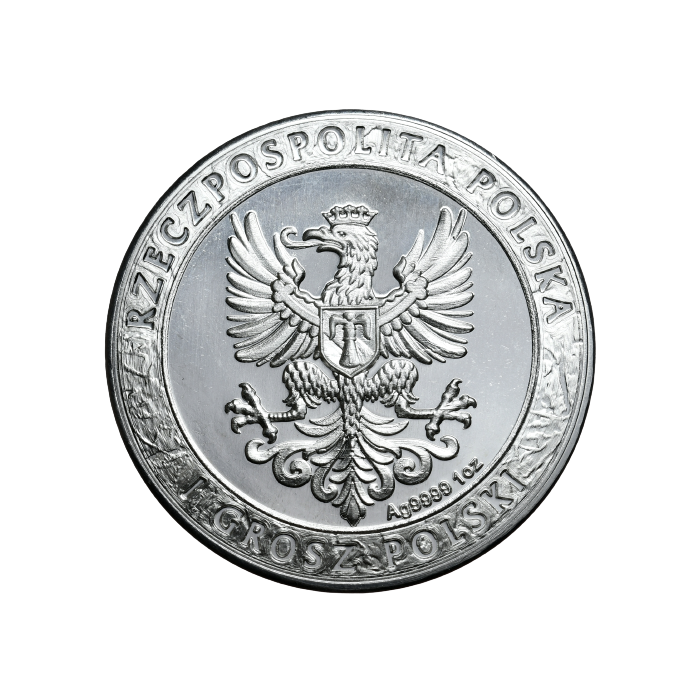 Срібна гусарська медаль II ступеня, 1 унція - аверс Срібна гусарська медаль II ступеня, 1 унція - аверс