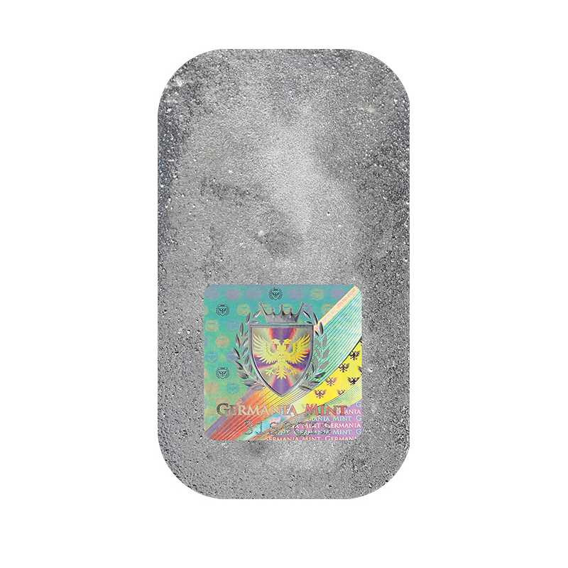 Germania Mint Silver Bar, 1 oz - reverse side Germania Mint Silver Bar, 1 oz - reverse side