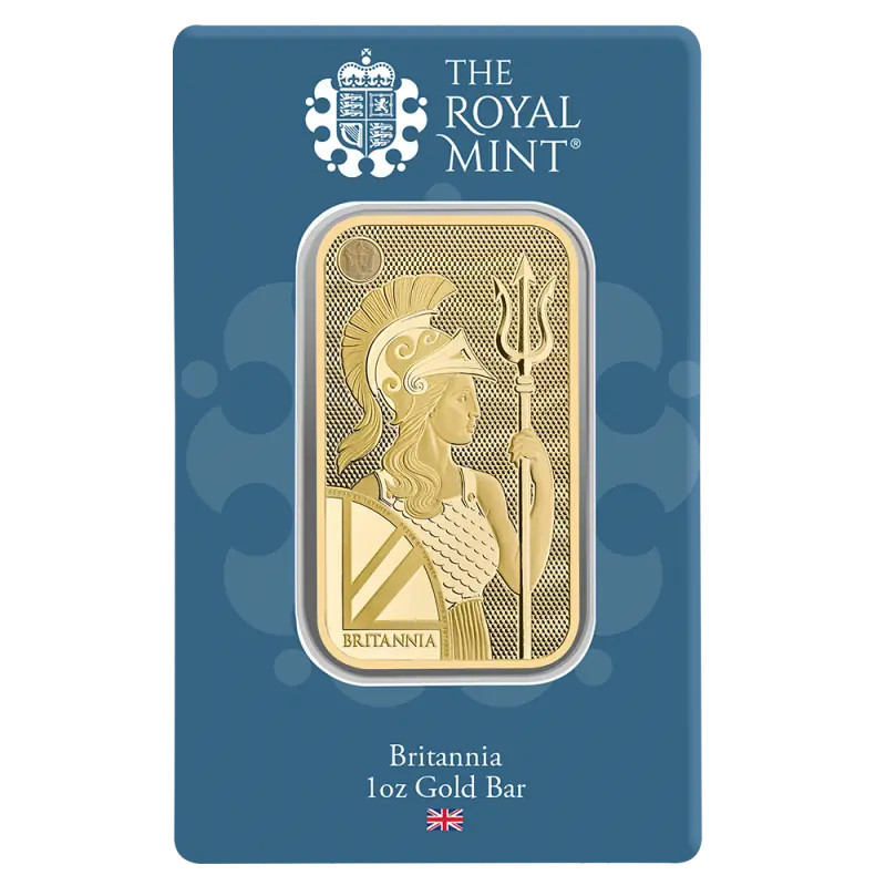 1 oz Britannia Gold Bar | Royal Mint