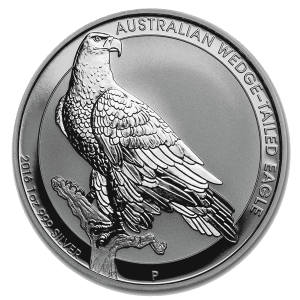 Srebrna Moneta Australian Wedge-Tailed Eagle 2016, 1 uncja - rewers