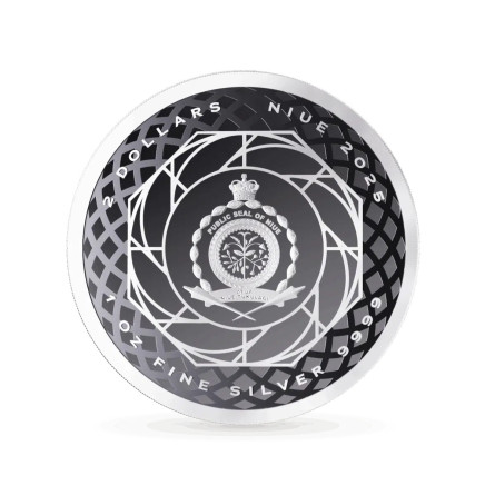Srebrna Moneta Niue Magnum Opus 2025, 1 uncja - rewers