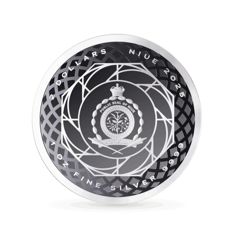 Срібна монета Niue Magnum Opus 2025, 1 унція - аверс Срібна монета Niue Magnum Opus 2025, 1 унція - аверс