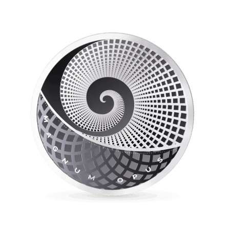 Srebrna Moneta Niue Magnum Opus 2025, 1 uncja - rewers