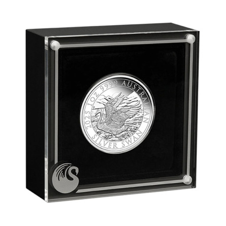 Australischer Schwan 2025 Proof-Silbermünze, 1 Unze - Box Australischer Schwan 2025 Proof-Silbermünze, 1 Unze - Box
