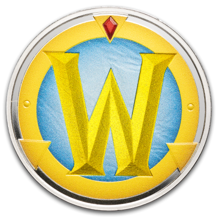Срібна медаль World of Warcraft Жетон, 1 шт - rewers 2
