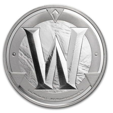Srebrny Medal World of Warcraft Token, 1 uncja - awers 2 Srebrny Medal World of Warcraft Token, 1 uncja - awers 2