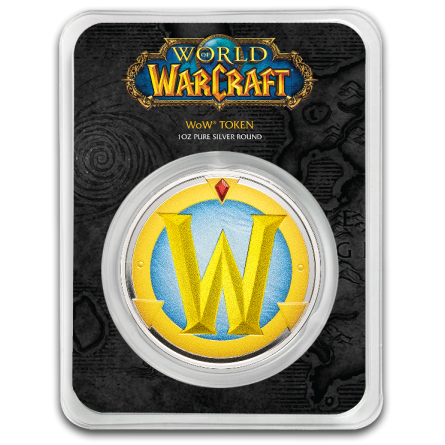 Срібна медаль World of Warcraft Token, 1 шт - rewers