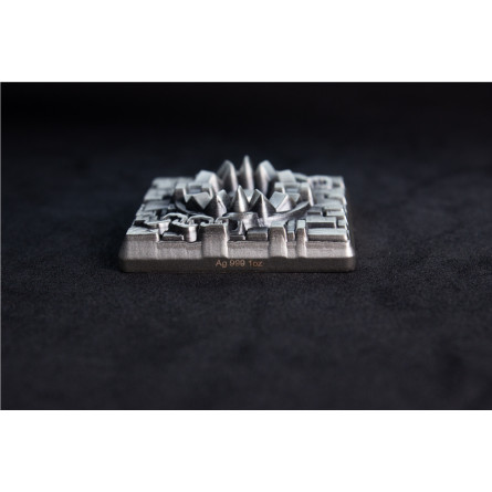 Silber Bärenfalle Numismatisch, 1 Unze - Rand 1 Silber Bärenfalle Numismatisch, 1 Unze - Rand 1