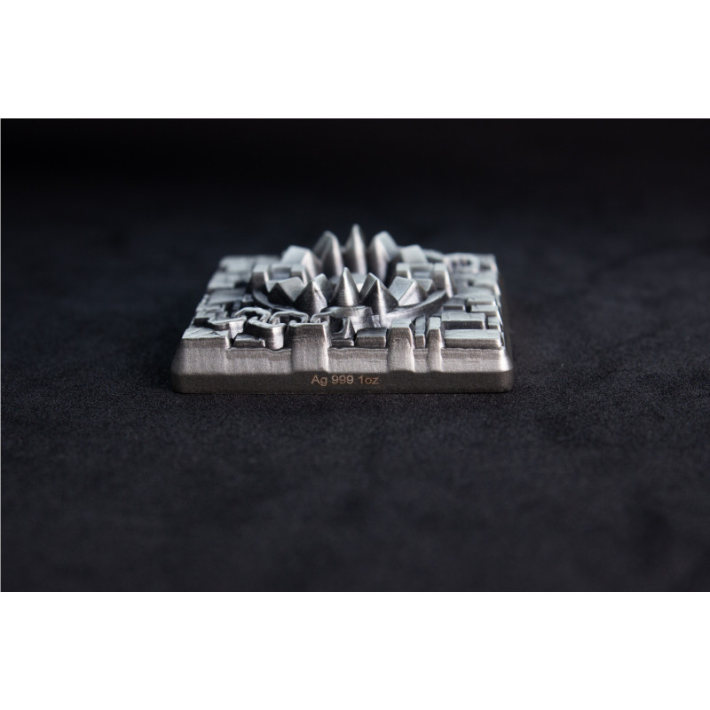 Silber Bärenfalle Numismatisch, 1 Unze - Rand 1 Silber Bärenfalle Numismatisch, 1 Unze - Rand 1